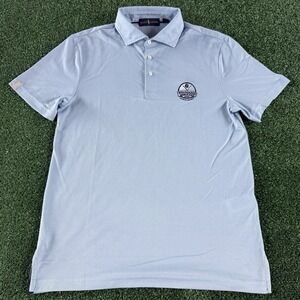 Ralph Lauren Pro Fit PGA Golf Men's Short Sleeve Polo Shirt Medium Blue
